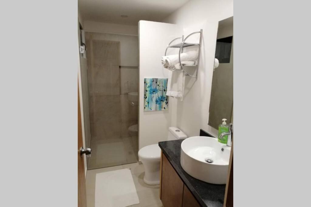 Modern 1 Bedroom Suite By Beach Great Location! Puerto Morelos Exteriör bild