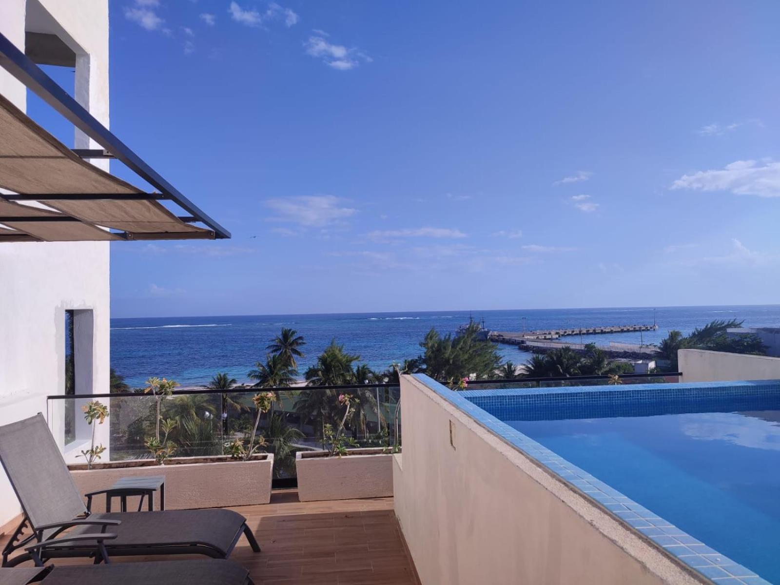 Modern 1 Bedroom Suite By Beach Great Location! Puerto Morelos Exteriör bild