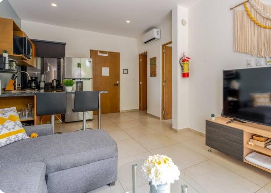 Modern 1 Bedroom Suite By Beach Great Location! Puerto Morelos Exteriör bild