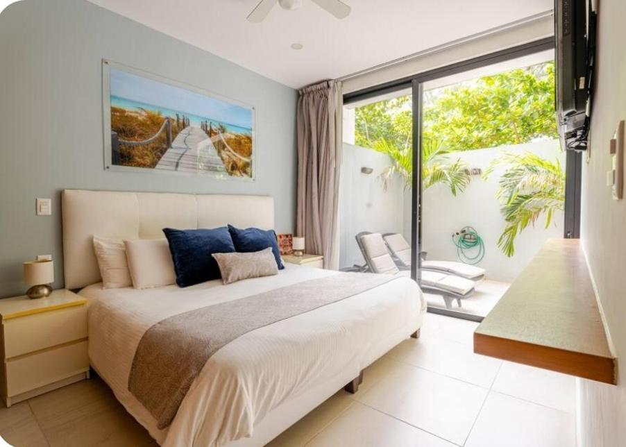 Modern 1 Bedroom Suite By Beach Great Location! Puerto Morelos Exteriör bild
