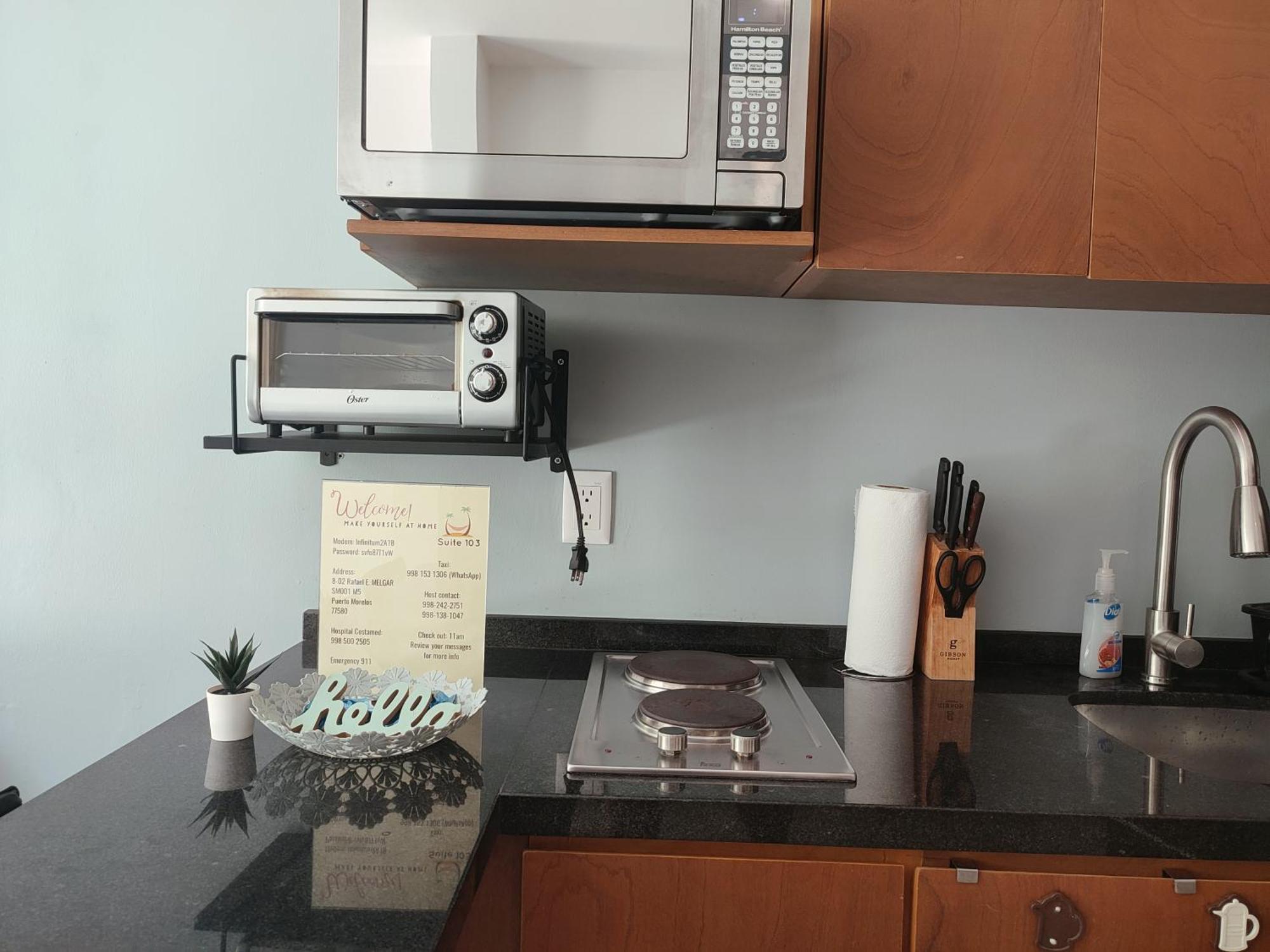 Modern 1 Bedroom Suite By Beach Great Location! Puerto Morelos Exteriör bild